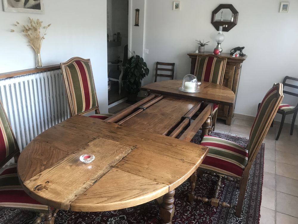 Salle � manger ch�ne 1900 Auvers-sur-Oise (95)