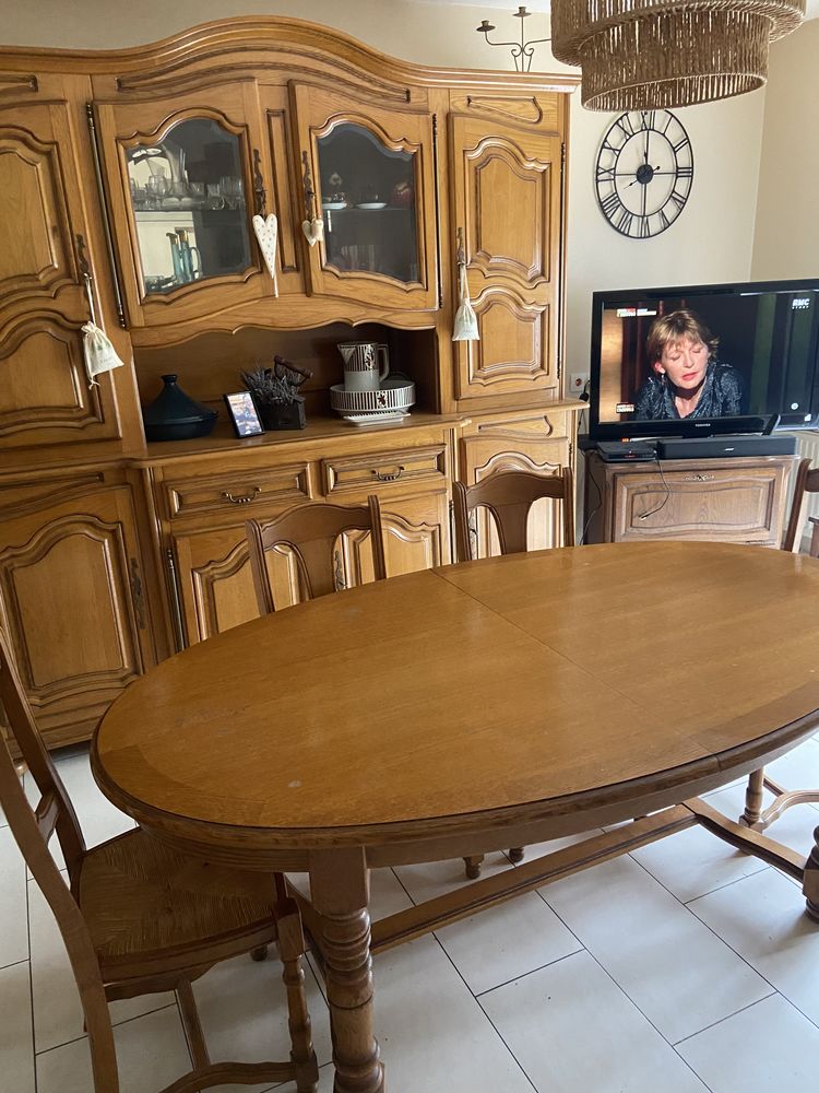 Salle � manger en ch�ne 0 Lallaing (59)