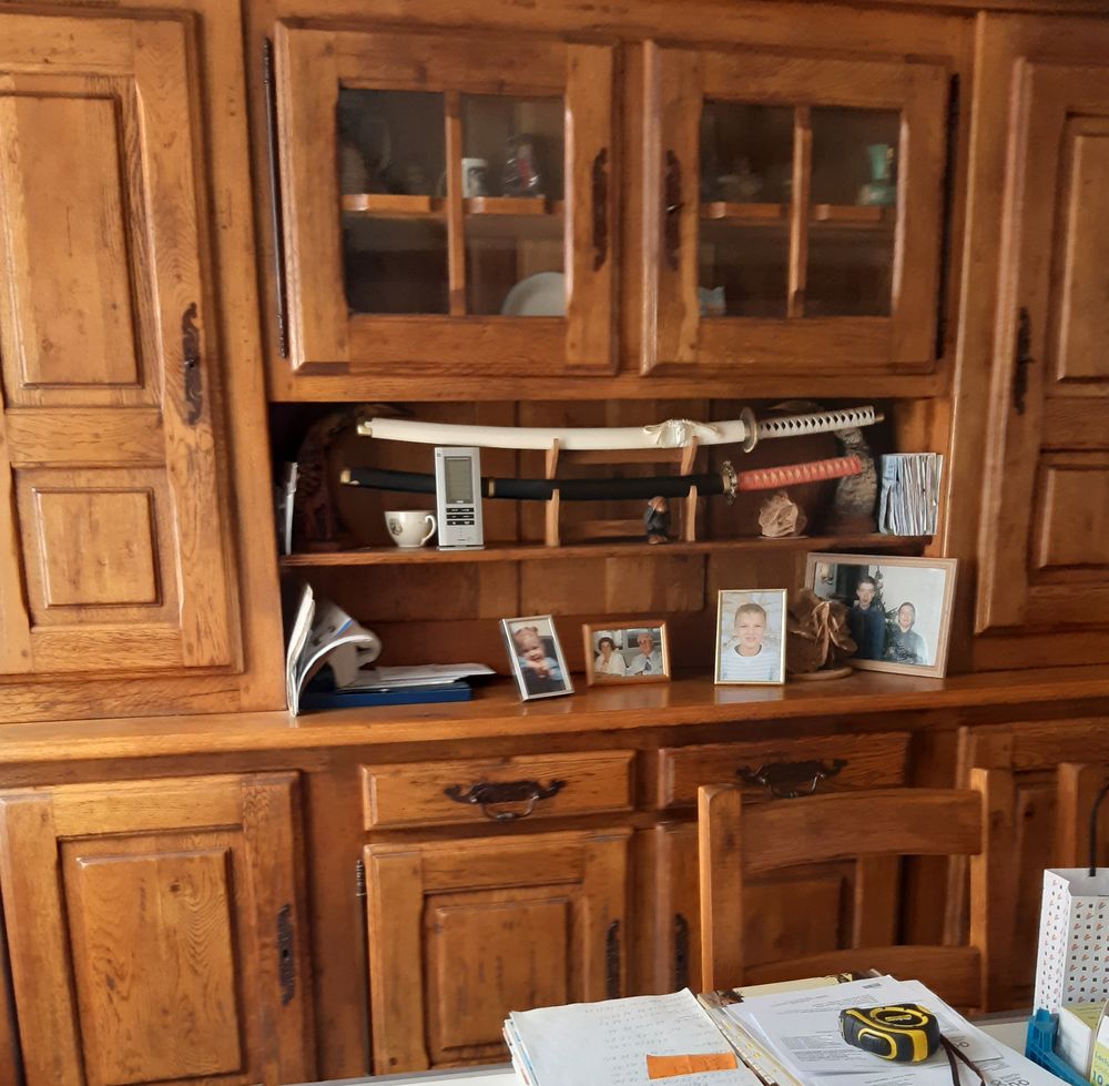 Salle �  manger ch�ne massif de France 1500 Amiens (80)