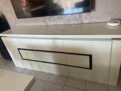 Salle � manger compl�te blanc laqu�e 350 Aix-en-Provence (13)