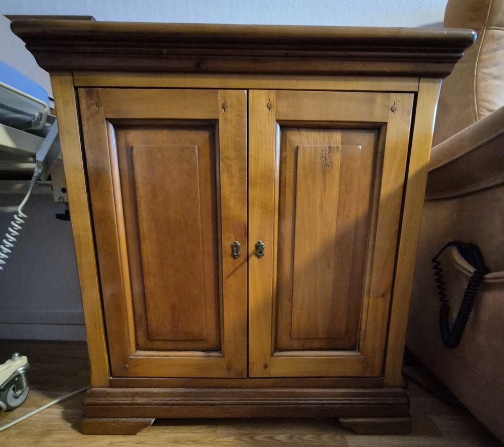 Salle �  manger compl�te  en merisier - Table, meubles et 6 chaises 500 Gondecourt (59)