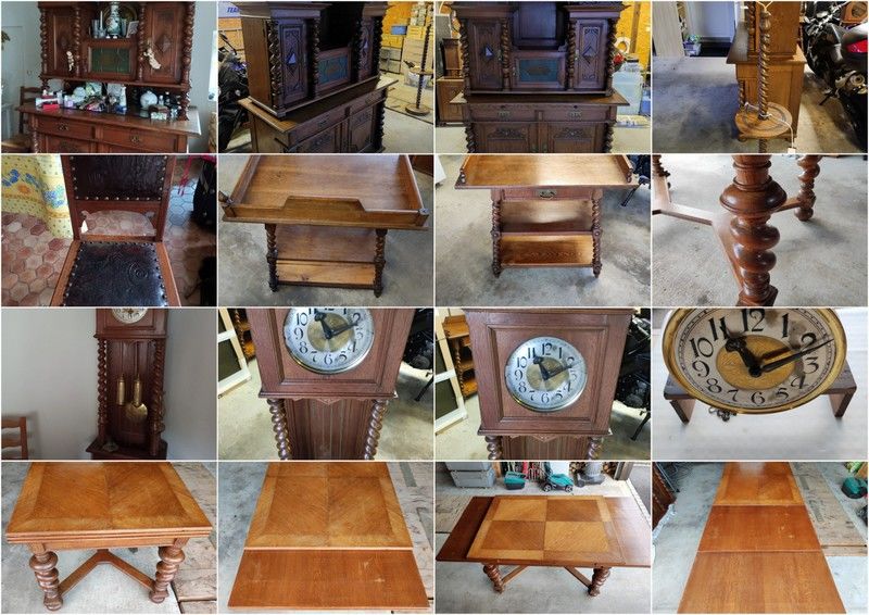 Salle � manger compl�teHENRI II -Ch�ne - Tr�s bon �tat 0 Biltzheim (68)