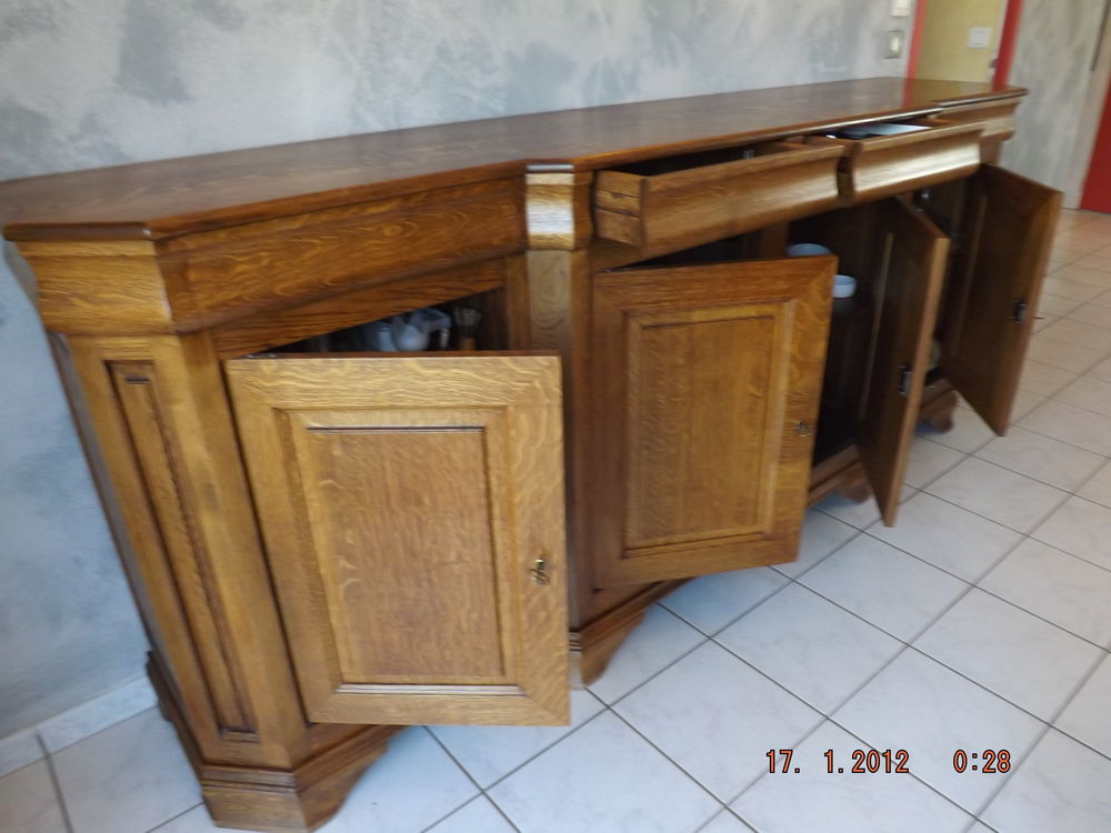 salle a manger d'�b�niste ch�ne massif 750 Notre-Dame-d'O� (37)