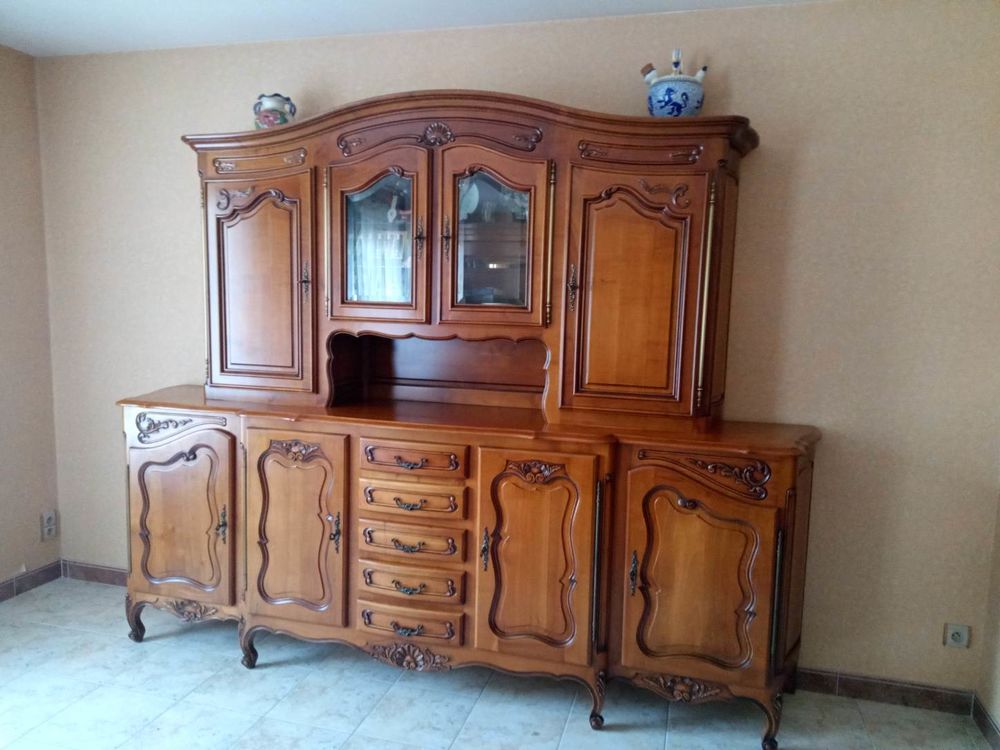 salle � manger en merisier massif de style louis XV 0 Nontron (24)