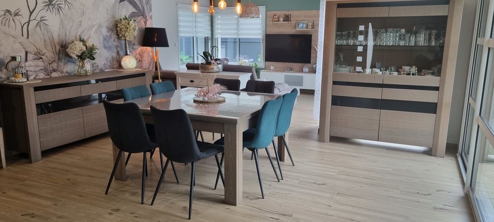 Salle � manger moderne en bois 1500 Plo�rmel (56)