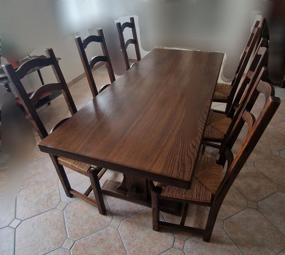 Salle � manger en orme 400 Bonnelles (78)