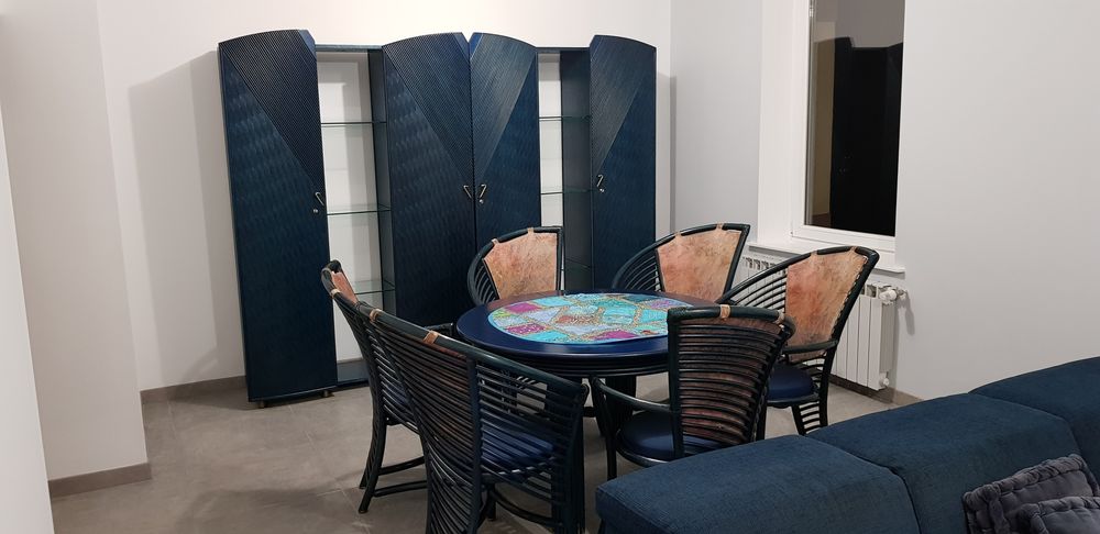 Salle � manger en rotin artisanal par SCHUTZ Allemagne 1200 Roncourt (57)