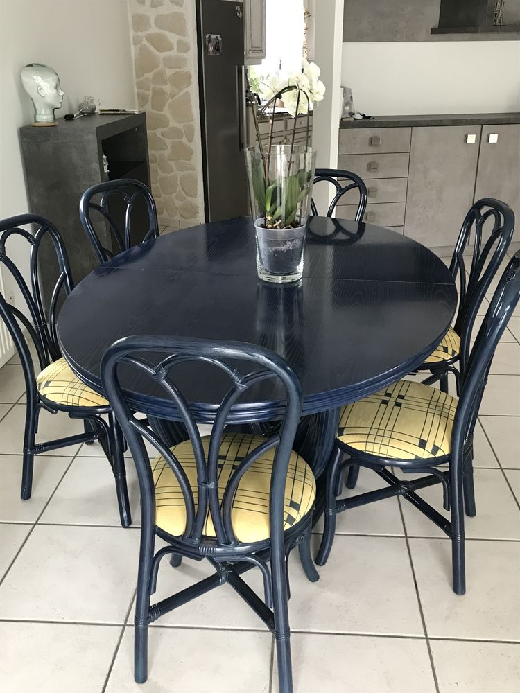 Salle � manger en rotin 499 Firminy (42)