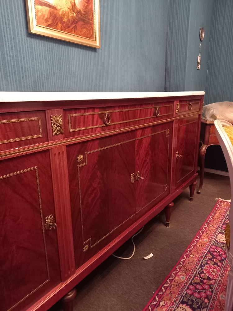 SALLE A MANGER DE STYLE LOUIS XVI EN ACAJOU 0 Metz (57)