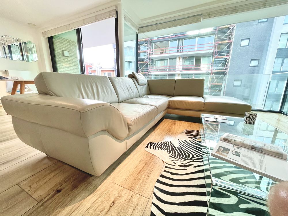 Salon d'angle en cuir haut de gamme 900 Rexpo�de (59)