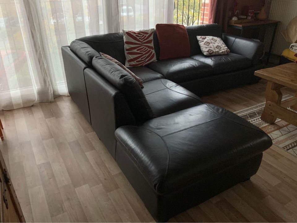 SALON ANGLE SIMILI CUIR MARRON 0 Armenti�res (59)