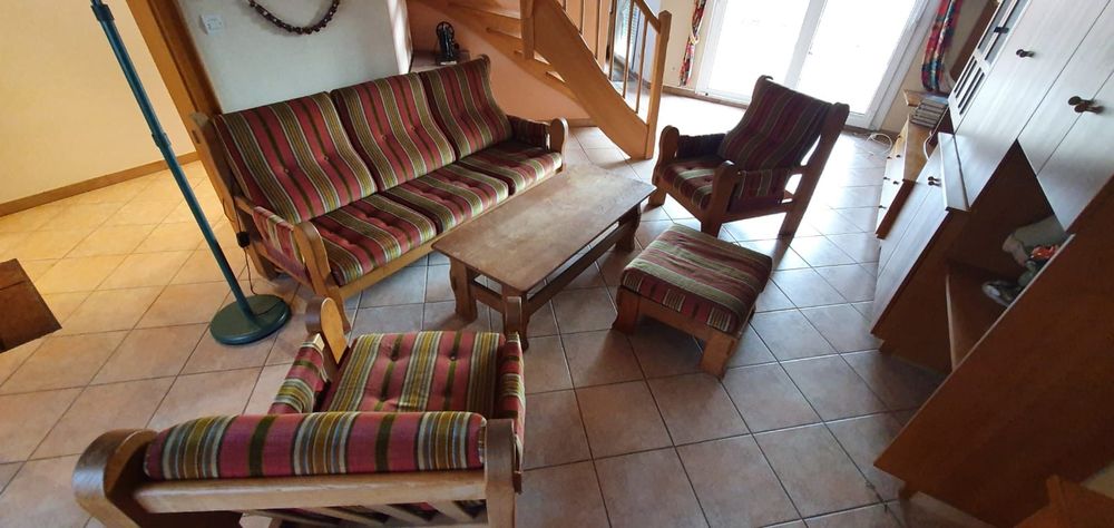 Salon en ch�ne clair 200 Laning (57)