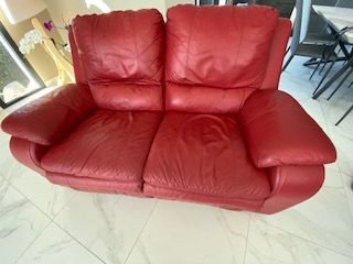 salon complet tr�s bon �tat cuir vachette ou s�par�ment 1300 Bompas (66)