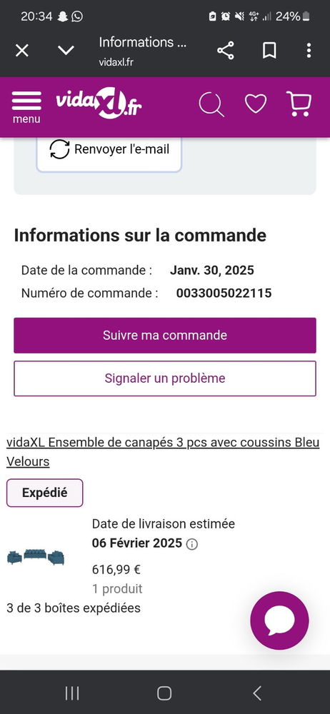 Salon complet et voilage 300 Li�vin (62)