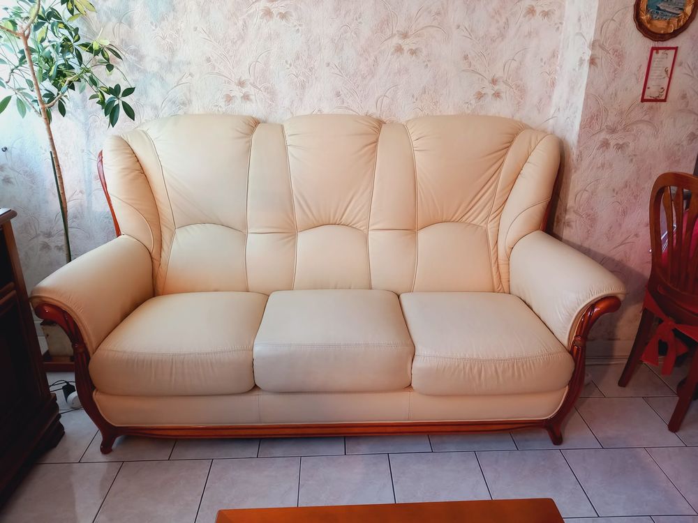 SALON CUIR BEIGE 0 Gonesse (95)