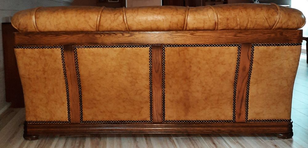 Salon cuir et bois 150 Arsy (60)