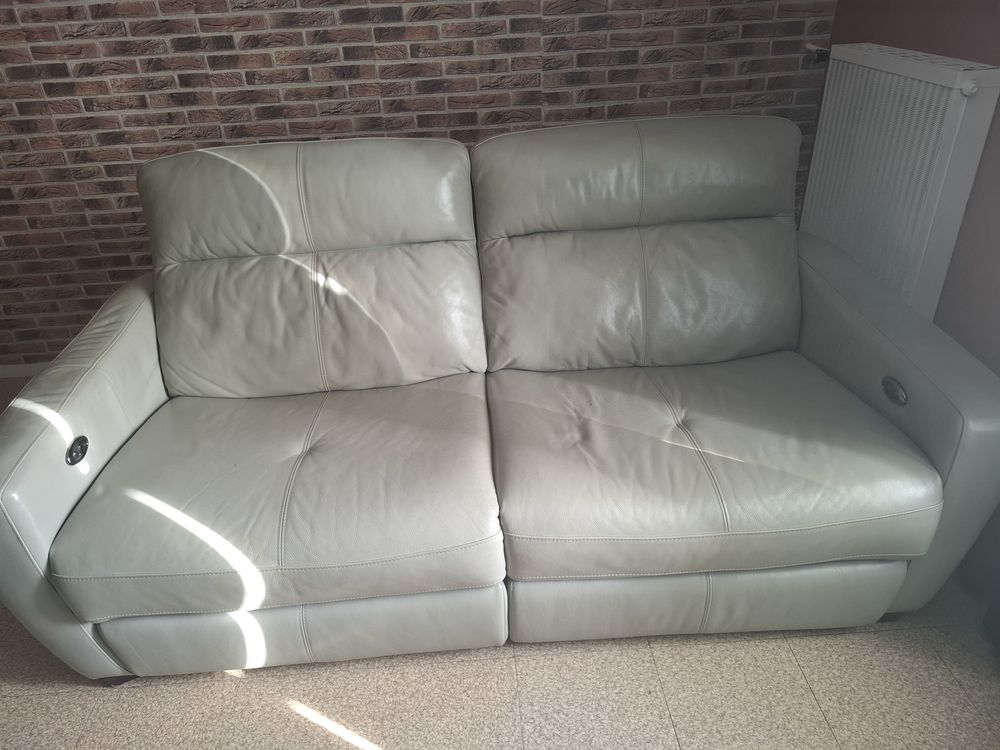 Salon cuir canap� et fauteuil 
550 Blois (41)