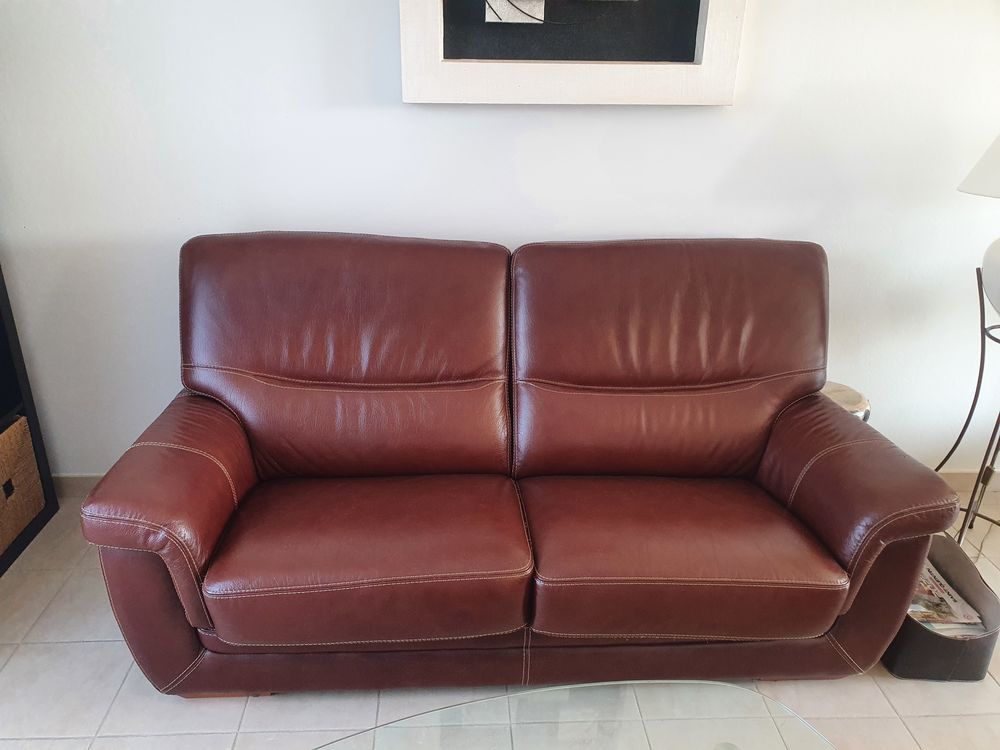 Salon cuir 2 canap�s 400 Saint-Quentin (02)