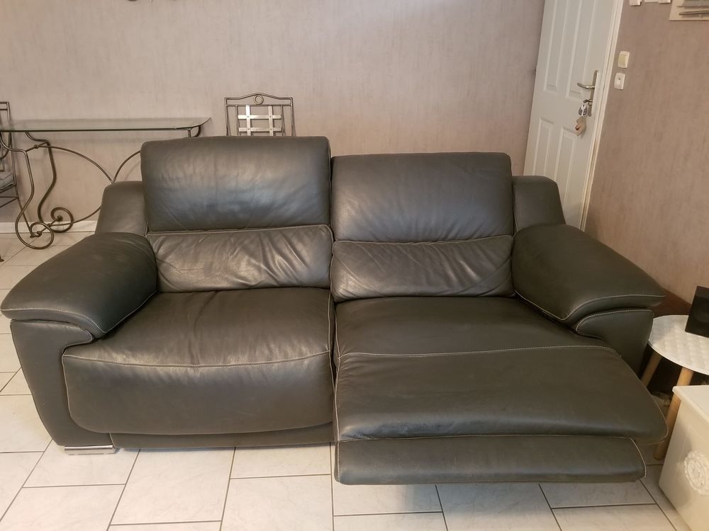 Salon cuir �quip� de relax �lectrique 750 Cousances-les-Forges (55)