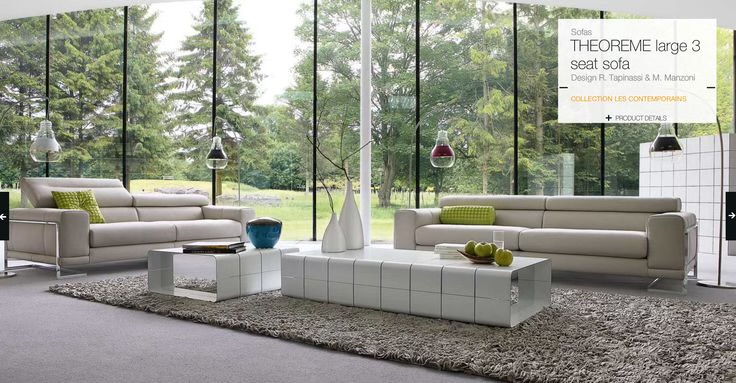 Salon cuir Th�or�me de Roches et Bobois 4800 Saint-Gaudens (31)