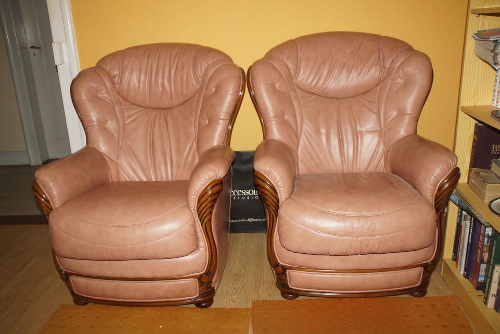 Salon en cuir -  Vitrine - Meuble de coin. 0 Schiltigheim (67)