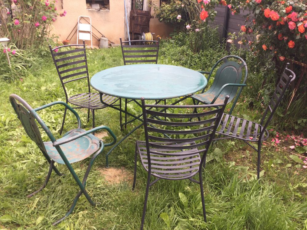 Salon de jardin en fer forg� 480 Toulouse (31)