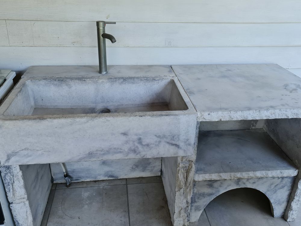 Salon de jardin pierre naturelle reconstitu� 500 Albertville (73)