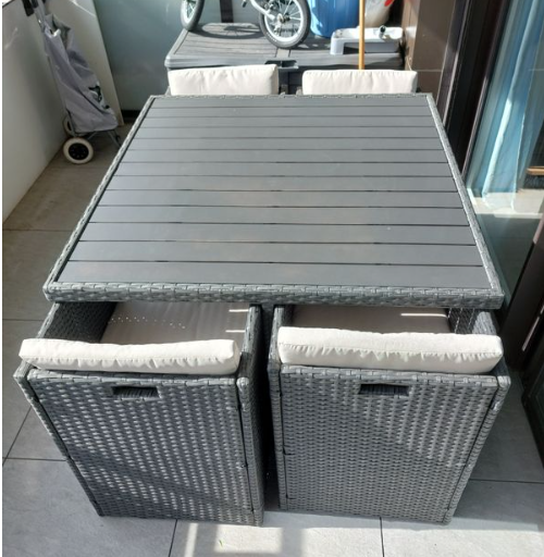 Salon de jardin en r�sine 220 Annecy (74)