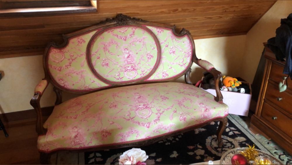 salon louis Philippe refait � neuf 400 Plouguerneau (29)