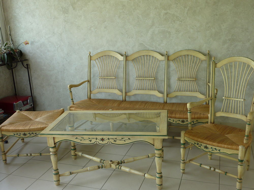 salon Radassi� 3 places , fauteuil , repose pieds 0 La Rochelle (17)