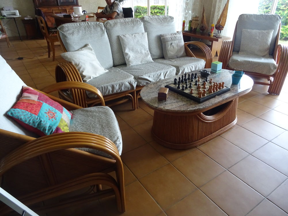 Salon en rotin 400 Sainte-Suzanne (97)