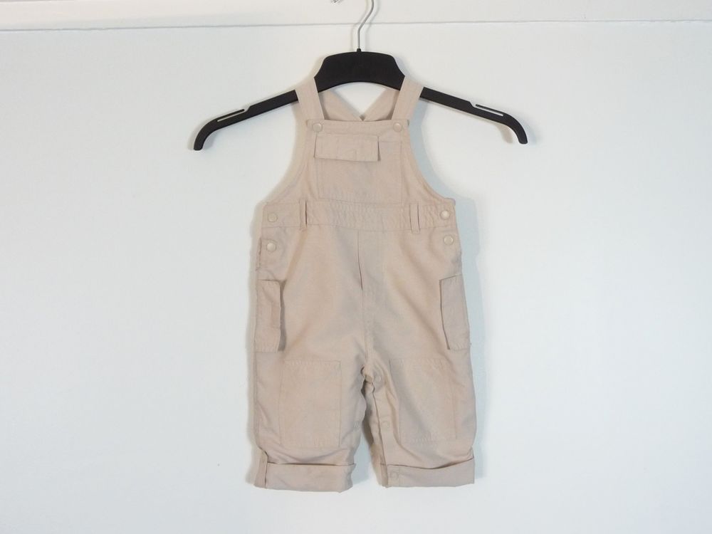 Salopette Beige � Boutons Pressions- 6 mois-Tout Compte Fait 3 Paris 15 (75)