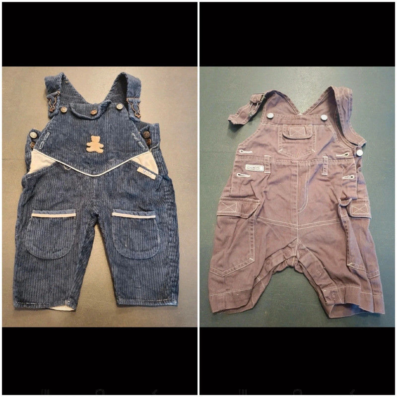 lot de 2 salopettes - 3 mois 6 Aubvillers (80)