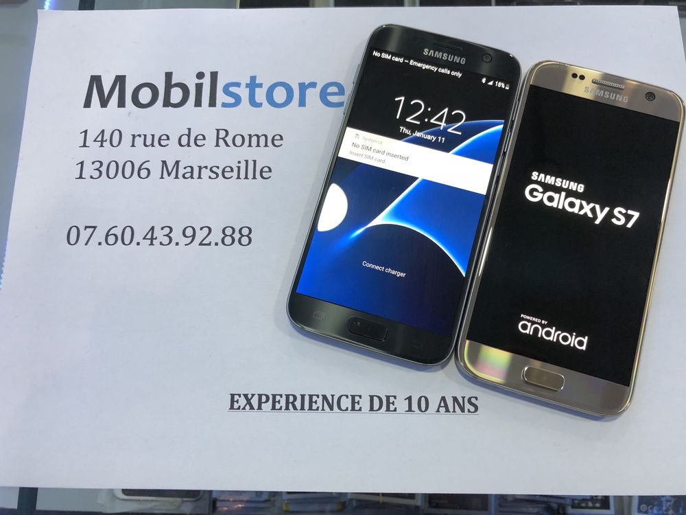 Samsung galaxy S7 32G garantie et facture 220 Marseille 6 (13)