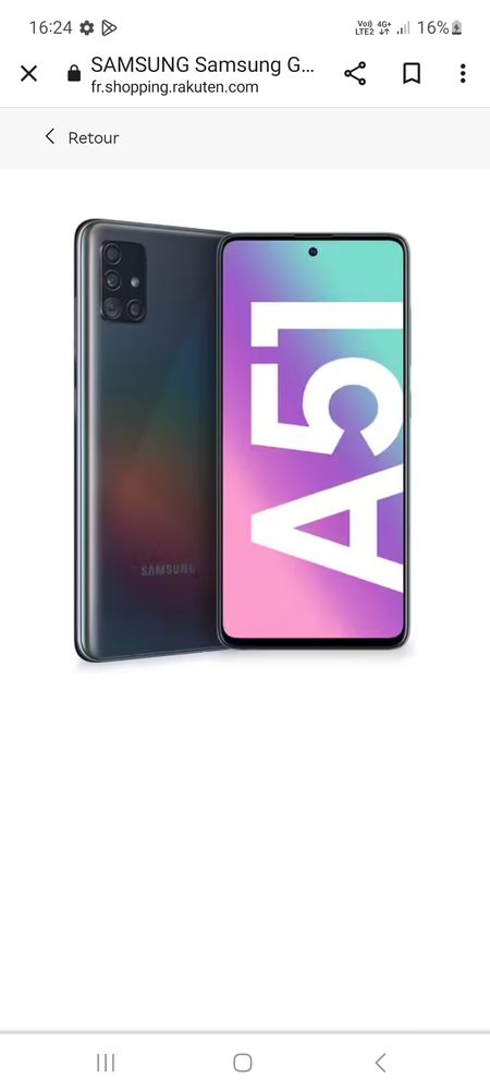 Samsung galaxy A51 plus 2 batterie externe 120 Lorient (56)