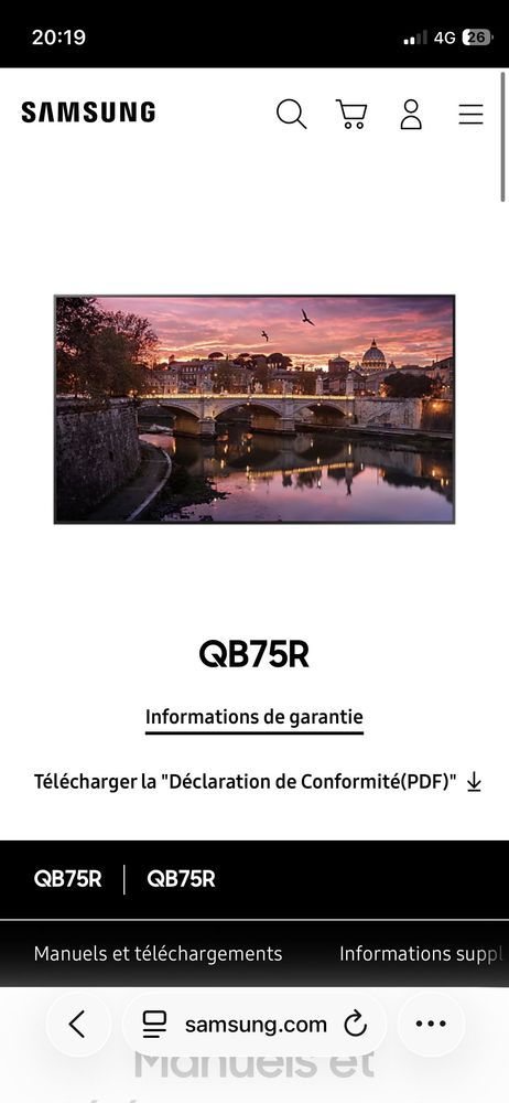 Samsung QB75R 999 Grenoble (38)