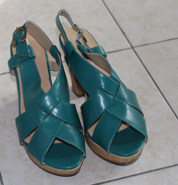 Sandale++plateforme++�meraude 35 Nice (06)