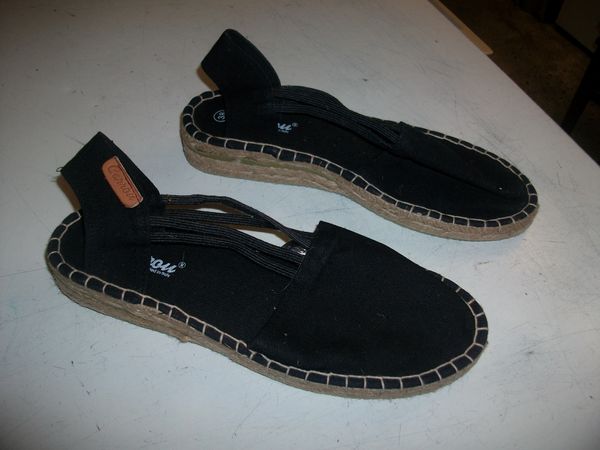 Sandales en espadrilles Noir pt 38-neuves- � 4 � 4 Bouxwiller (67)