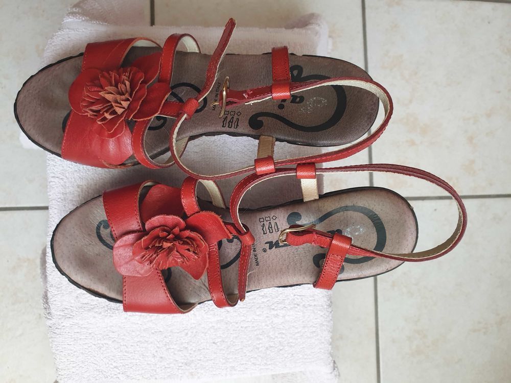 sandales d'�t� �   talons femme 8 Tulle (19)