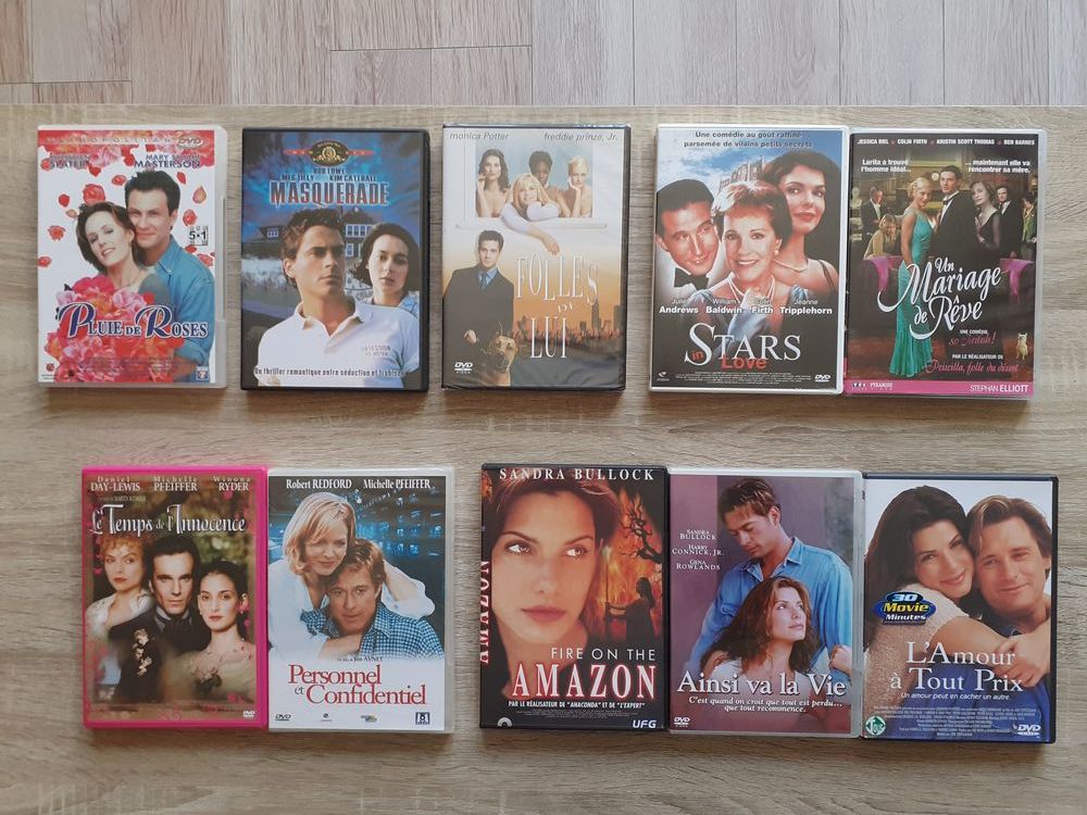 DVD   Sandra BULLOCH , Julie ANDREWS, Michelle PFEIFFER  ... 3 Le Vernois (39)