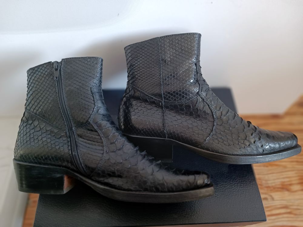 Santiag l�zard v�ritable fabriqu�es en Italie taille 39 89 Barberaz (73)