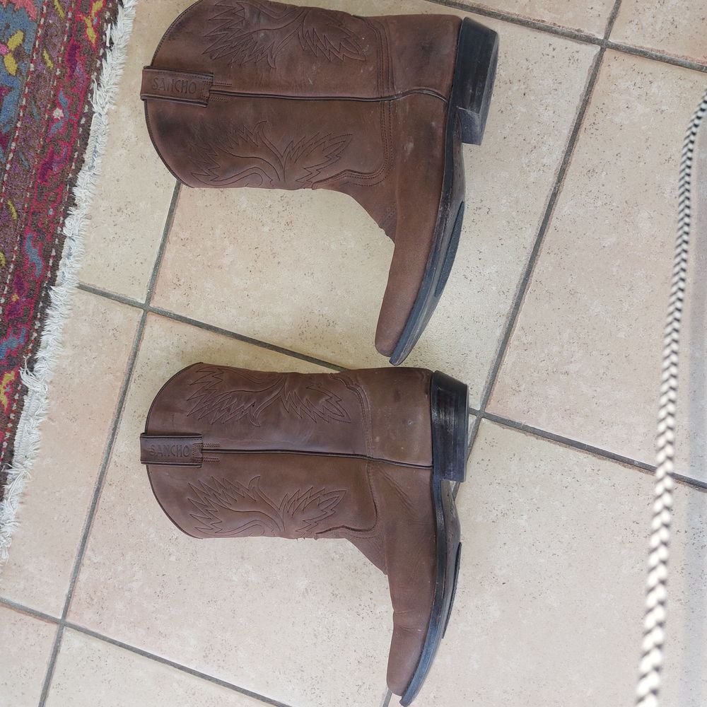 Santiag marron marque Sancho 100 Montbouy (45)