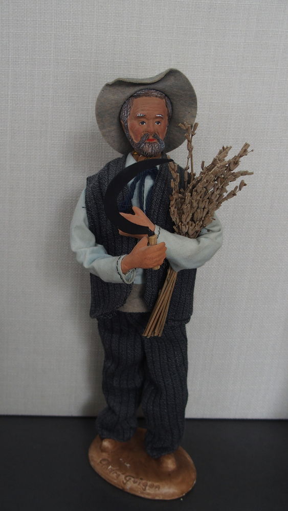 SANTON DE PROVENCE ANDRE GUIGON - HOMME SERPETTE (28 cm) 0 Nompatelize (88)