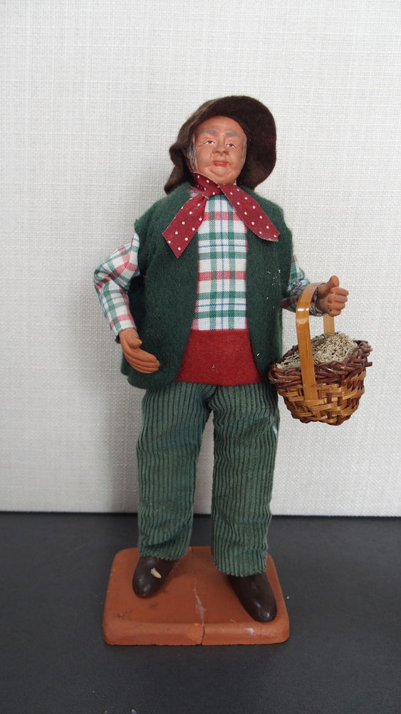 SANTON DE PROVENCE CLAUDE CARBONEL - HOMME PANIER (22 cm) 0 Nompatelize (88)