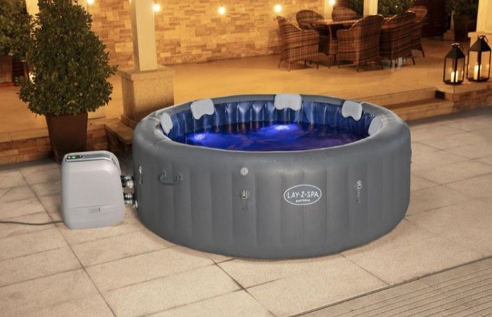 Spa santorini 5/7 place lay z jet 800 Antony (92)