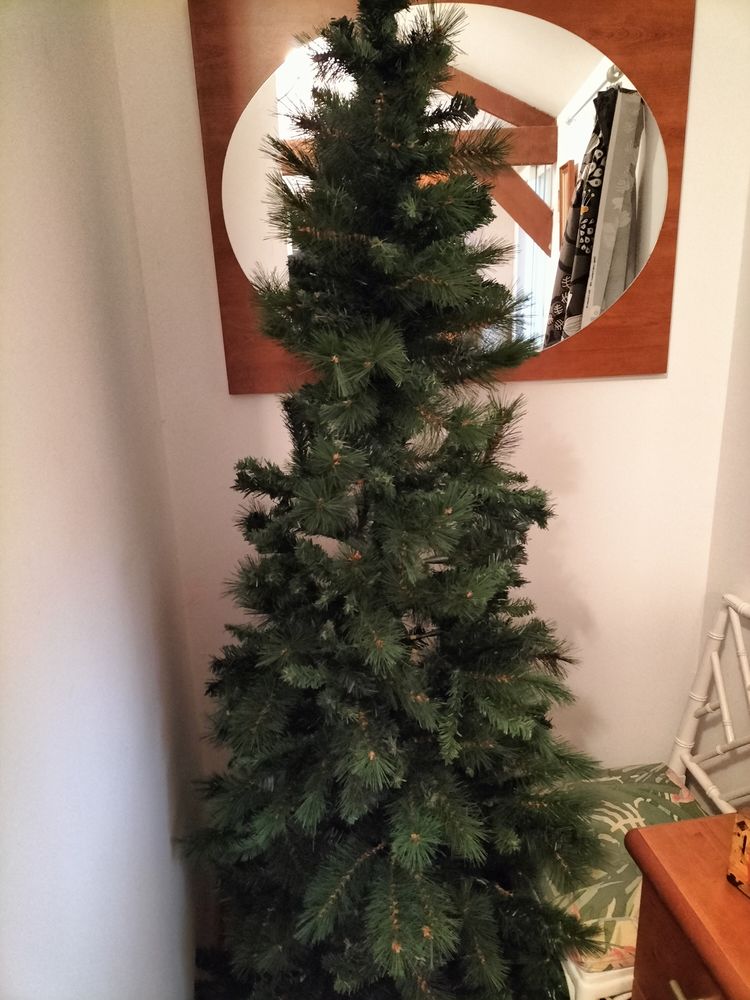 Sapin de No�l synth�tique 25 Saint-L�ger-aux-Bois (60)