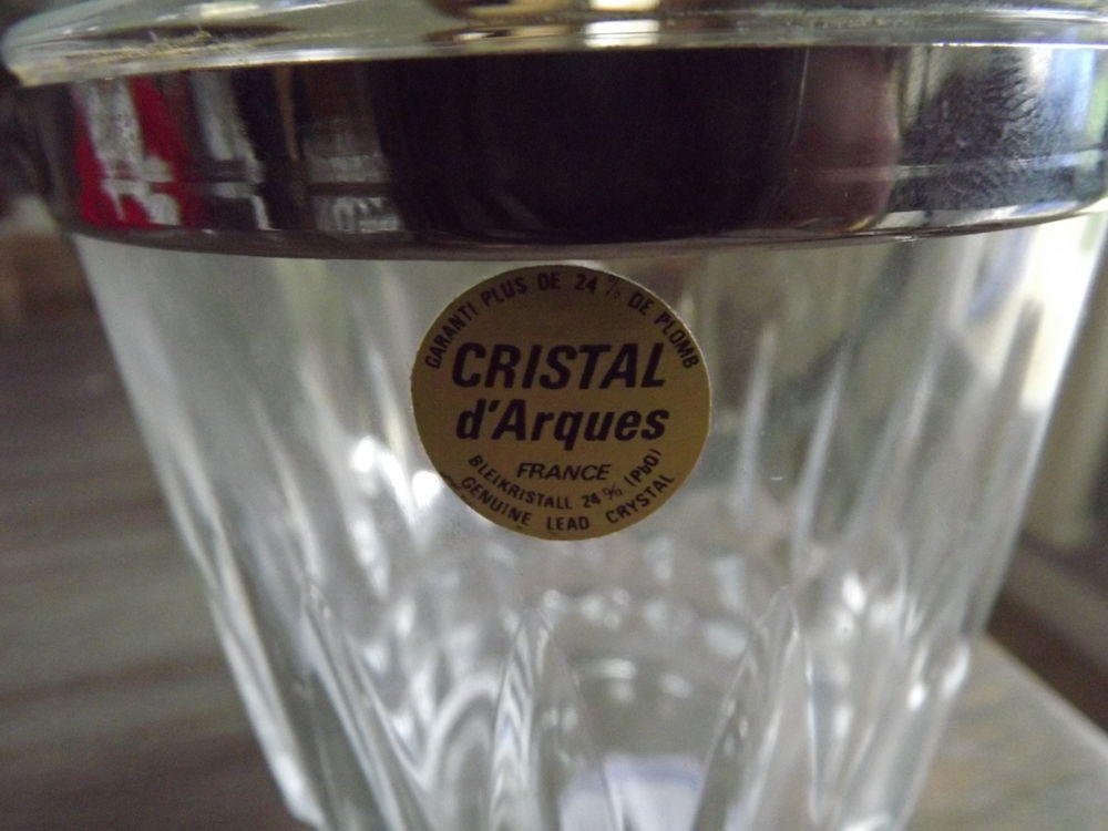 Saut � glace en cristal et argent 15 Saint-Aignan-sur-Ro� (53)