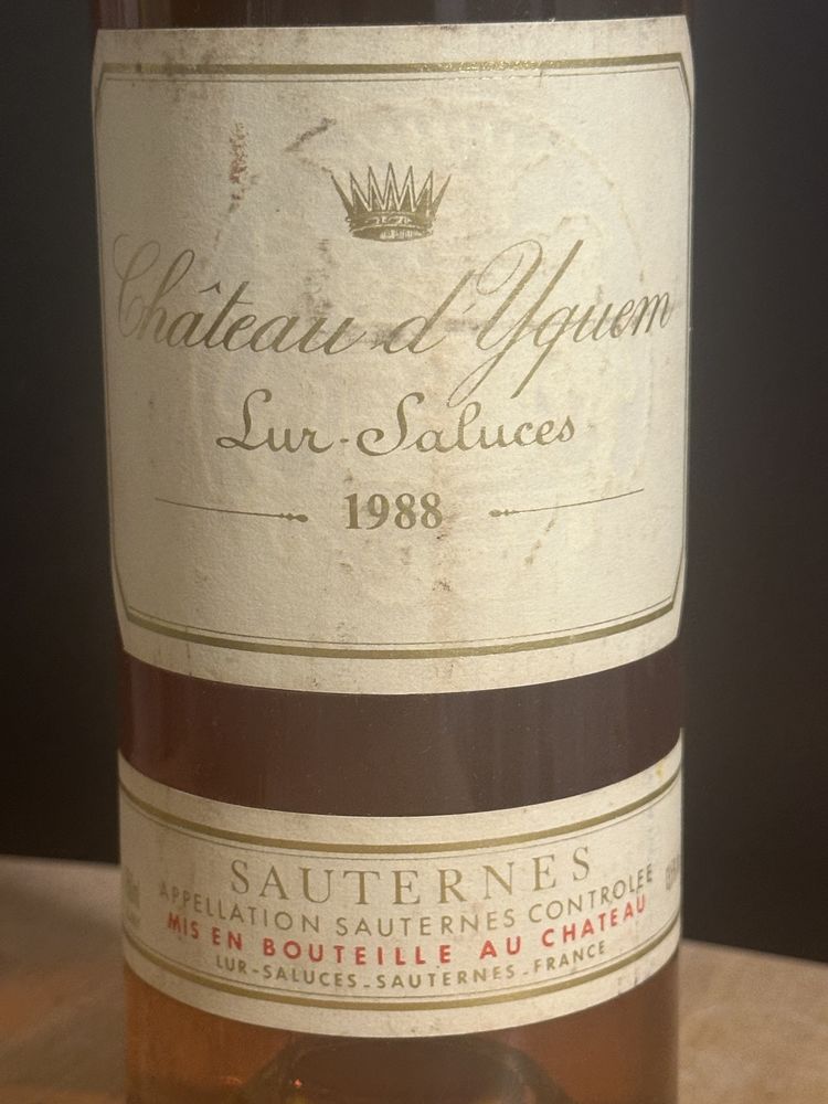 Sauternes Ch�teau d'Yquem Lur-Saluces 1988 500 Saint-Julien-en-Genevois (74)