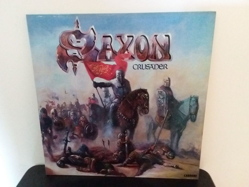 Saxon : Crusader (Fra Gatefold Sleeve LP 1984) 25 Angers (49)