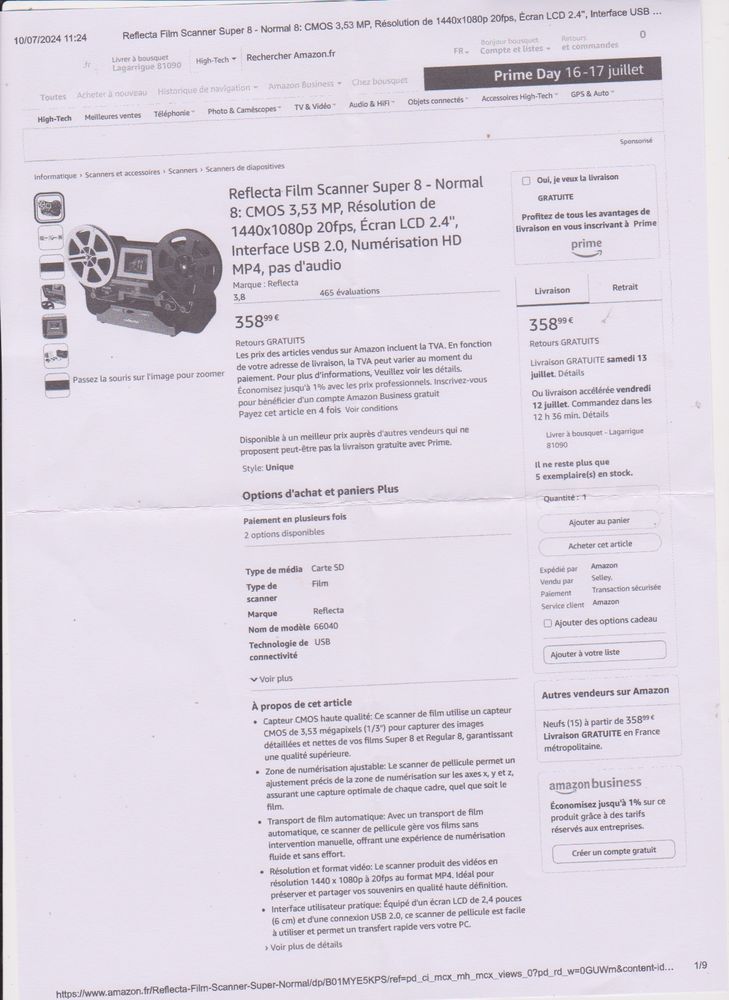 SCANNER 250 Lagarrigue (81)